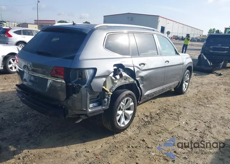 2018 Volkswagen Atlas 2.0T S from USA, damaged, VIN 1V2AP2CA8JC599938
